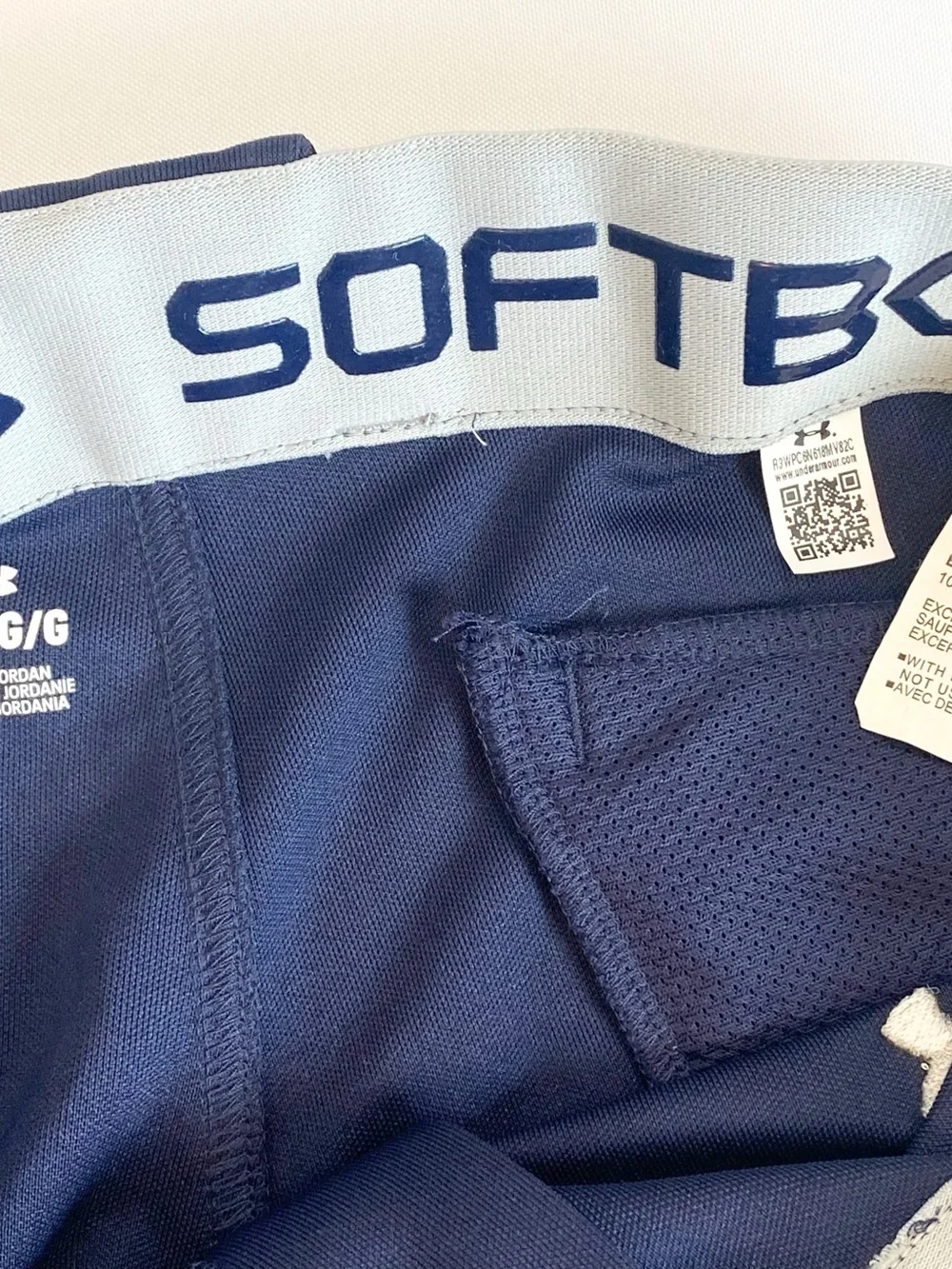 Under Armour Girls XL Softball Knicker NWOT Navy Fastpitch athletic uniform
